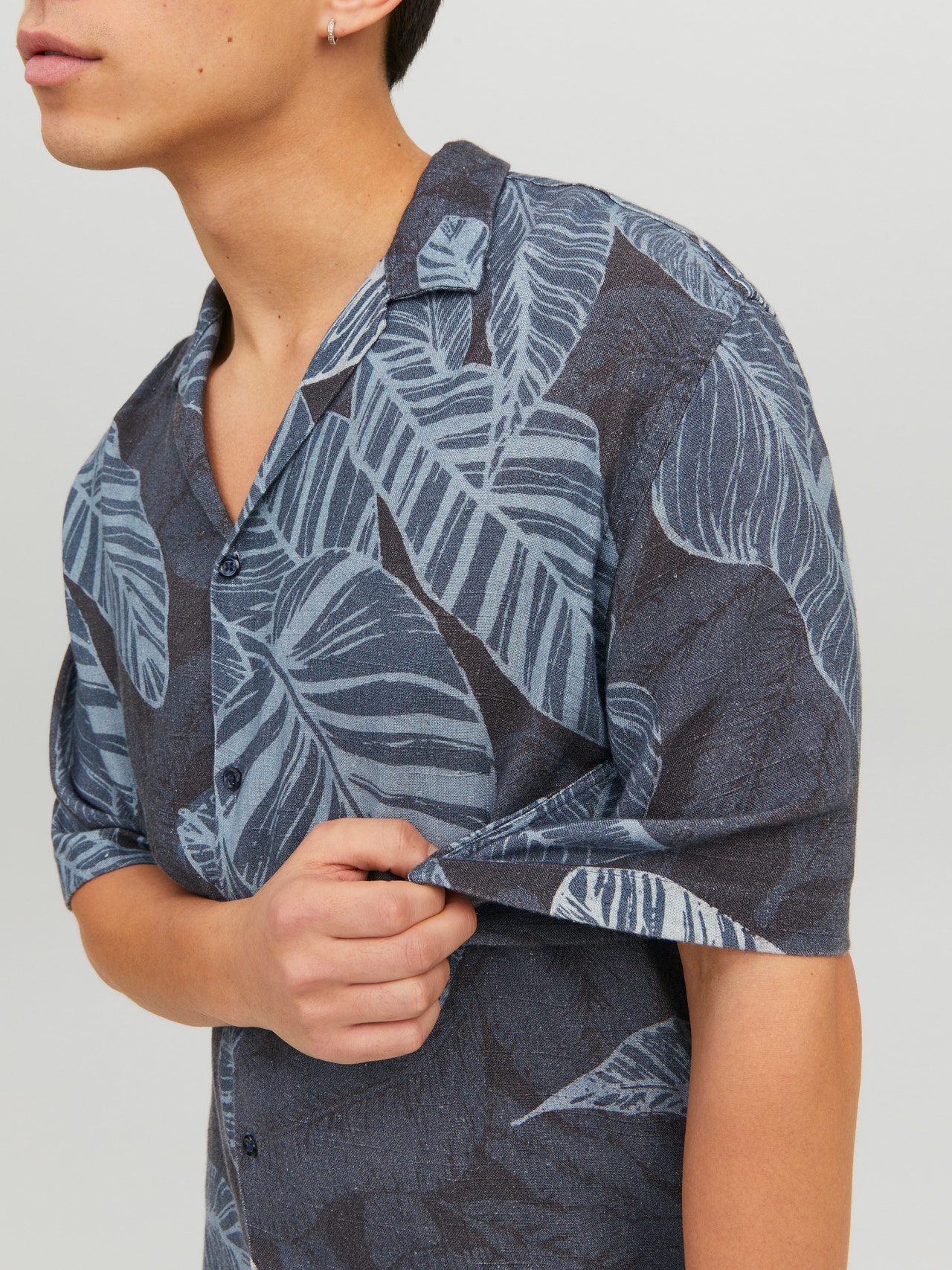 Jack & Jones Stile Hawaiano Regular Fit -Night Sky - 12232626