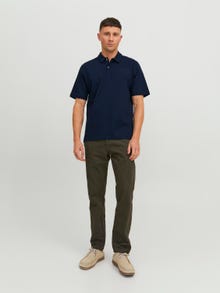 R.D.D. ROYAL DENIM DIVISION Camicia polo Con logo Collo Camicia -Navy Blazer - 12232814