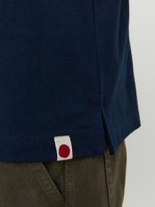R.D.D. ROYAL DENIM DIVISION Logo Hemdkragen Poloshirt -Navy Blazer - 12232814