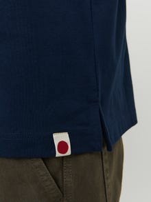 R.D.D. ROYAL DENIM DIVISION Logo Shirt Collar Polo -Navy Blazer - 12232814