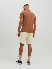 Jack & Jones RDD Logotyp Polo T-shirt -Cocoa Brown - 12232814