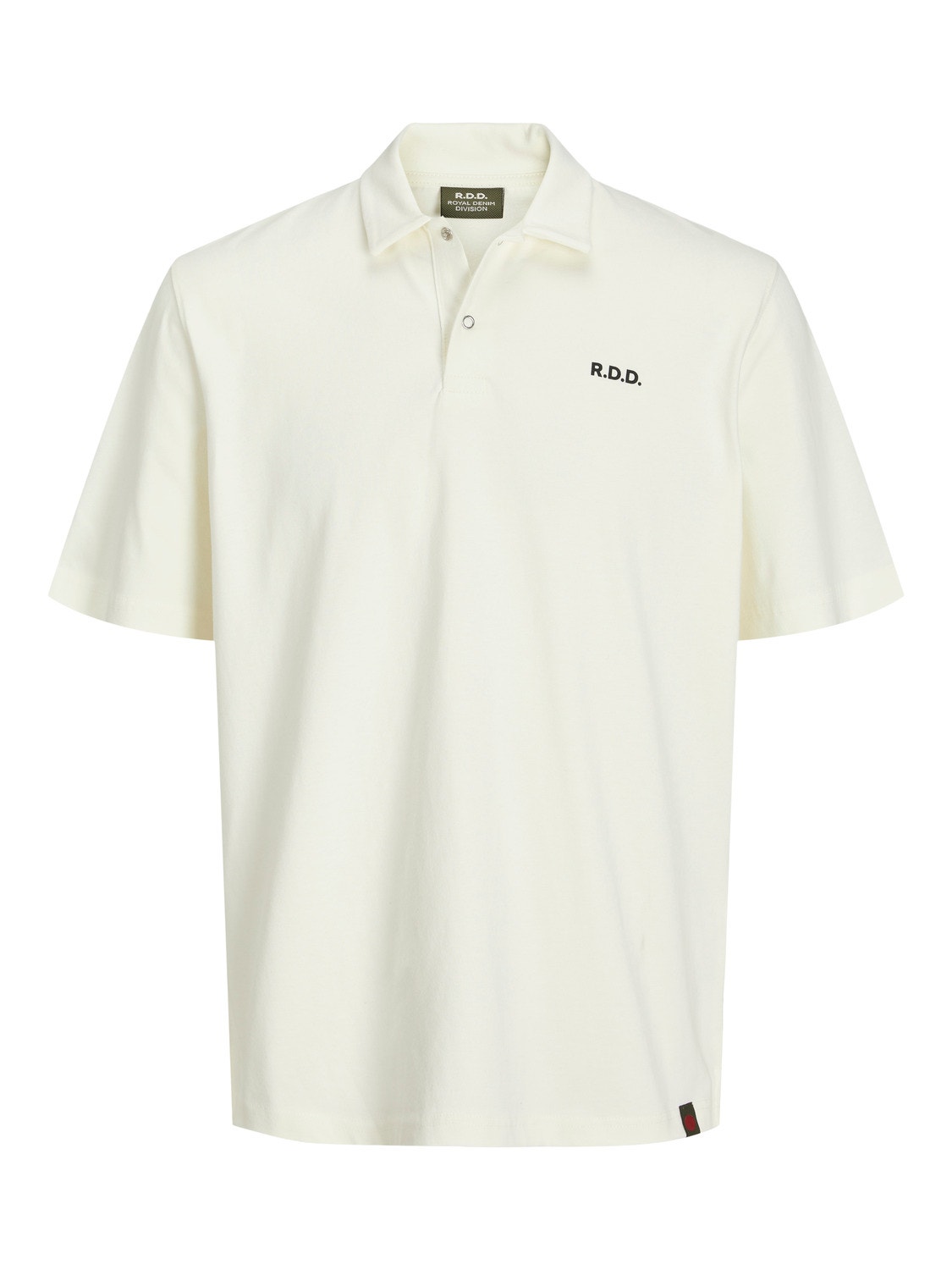 Jack & Jones RDD Logo Polo T-shirt -Egret - 12232814