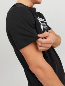 Jack & Jones Camiseta Logotipo Cuello redondo -Black - 12232972