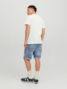 Jack & Jones Logo T-shirt -Cloud Dancer - 12232972