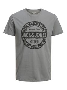 Jack & Jones Logotyp Rundringning T-shirt -Sedona Sage - 12232972