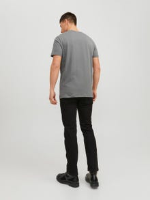 Jack & Jones Logotyp Rundringning T-shirt -Sedona Sage - 12232972