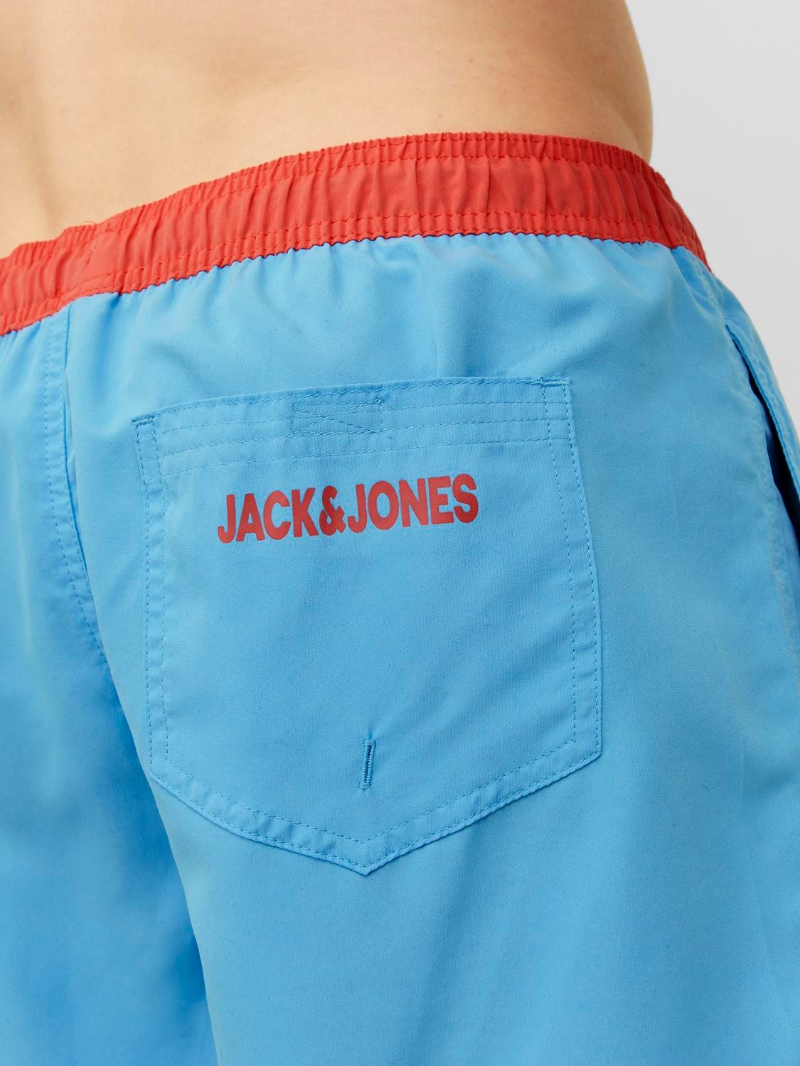 Jack & Jones Regular Fit Badeshorts -Ethereal Blue - 12232983