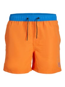 Jack & Jones Regular Fit Badeshorts -Orange Peel - 12232983