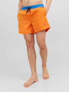 Jack & Jones Regular Fit Σορτς μαγιό -Orange Peel - 12232983