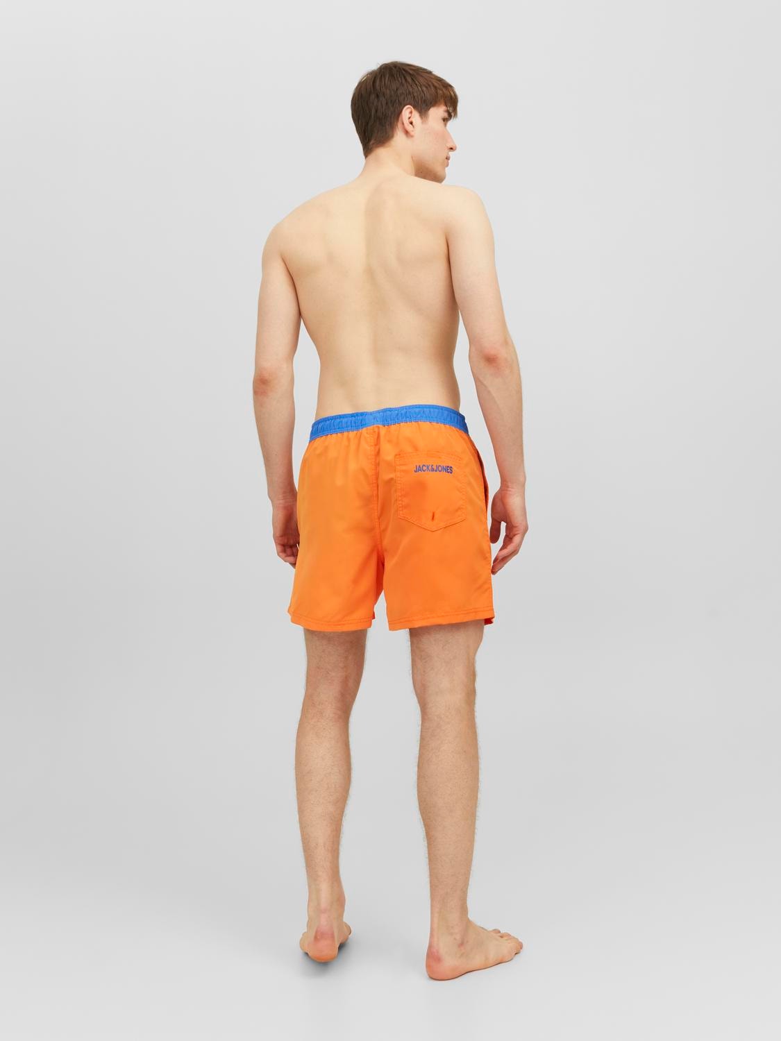 Jack & Jones Calções de banho Regular Fit -Orange Peel - 12232983