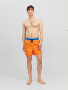 Jack & Jones Regular Fit Σορτς μαγιό -Orange Peel - 12232983