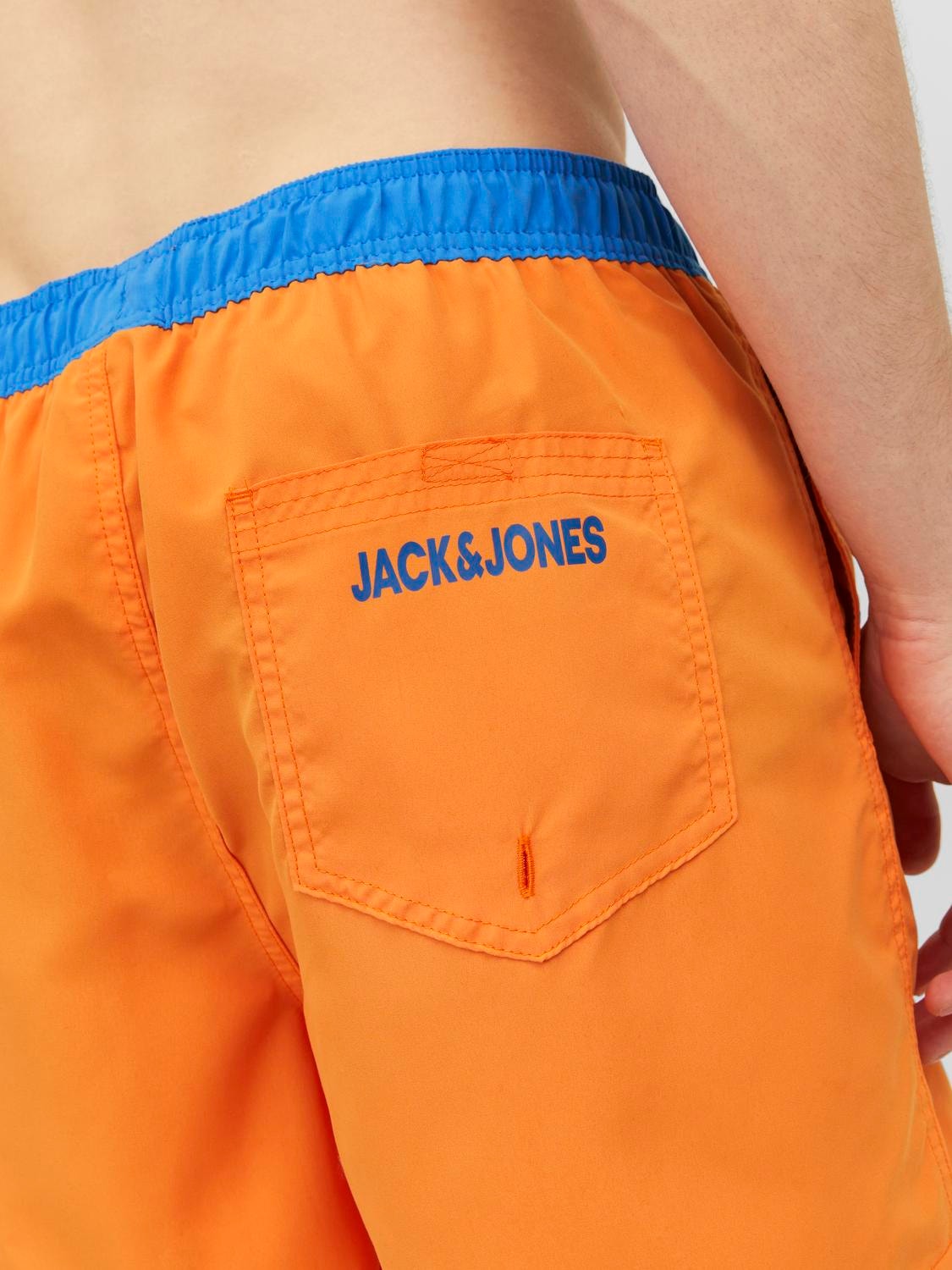 Jack & Jones Calções de banho Regular Fit -Orange Peel - 12232983