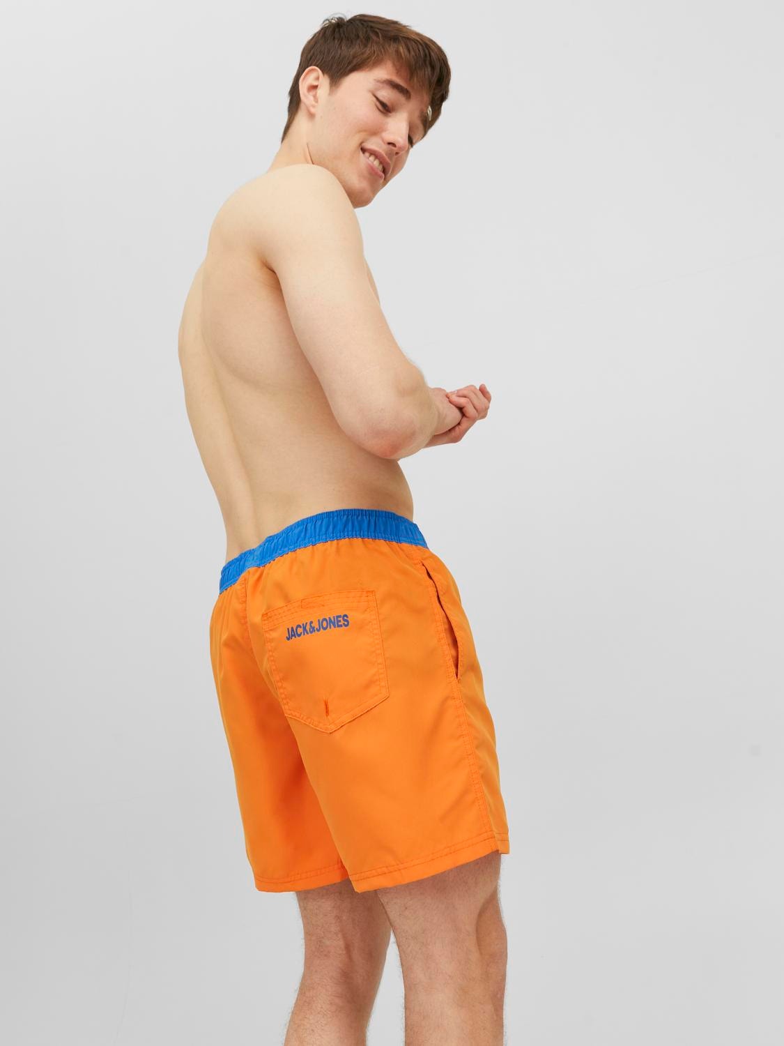 Jack & Jones Calções de banho Regular Fit -Orange Peel - 12232983