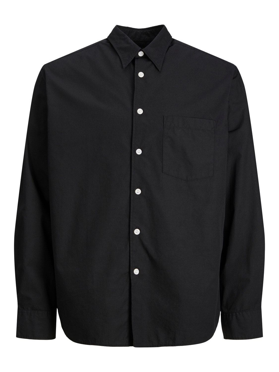 Jack & Jones Oversize Fit Volnočasová košile -Black - 12233117