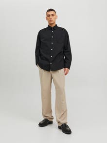 Jack & Jones Camisa Casual Oversize Fit -Black - 12233117