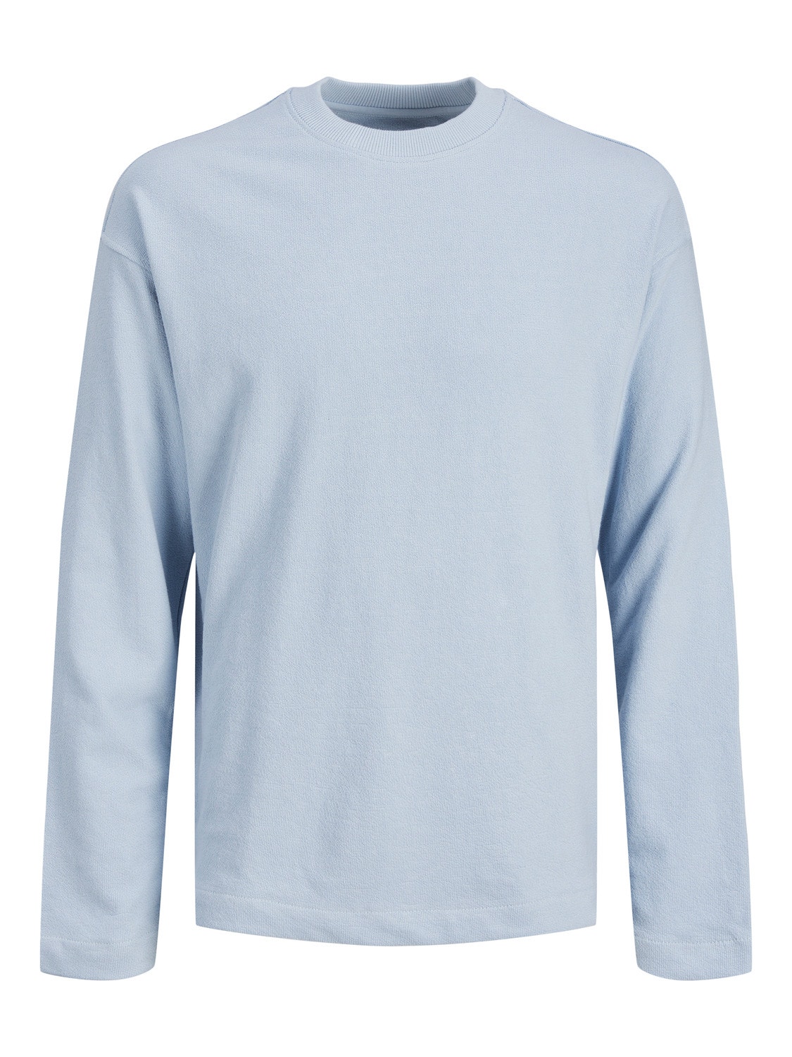 Jack & Jones Plain Crew neck Sweatshirt -Cashmere Blue - 12233472