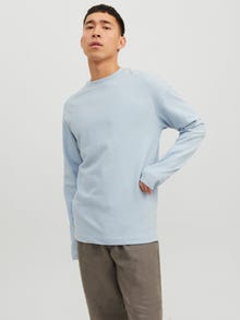 Jack & Jones Sima Személyzeti nyakú pulóver -Cashmere Blue - 12233472