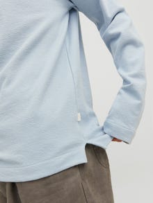 Jack & Jones Ensfarvet Sweatshirt med rund hals -Cashmere Blue - 12233472