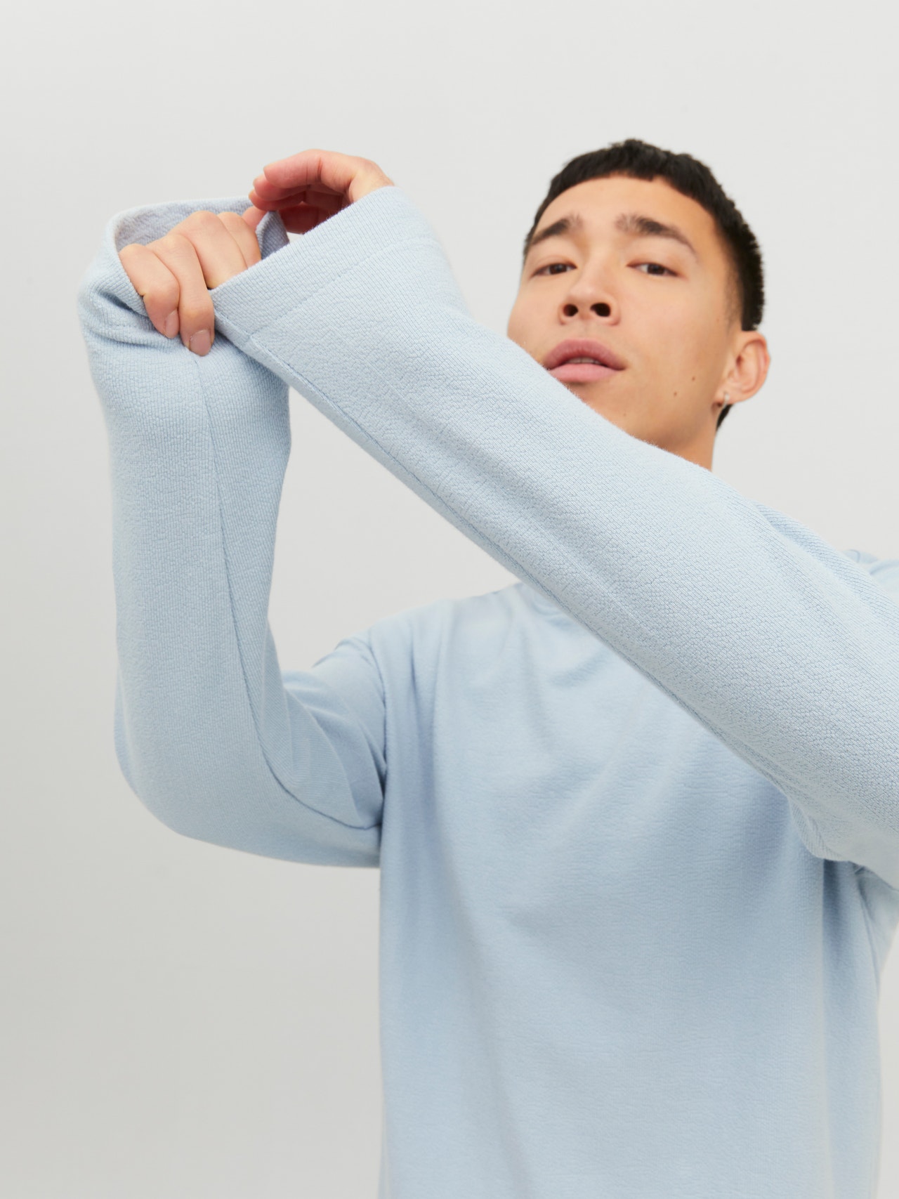 Jack & Jones Sima Személyzeti nyakú pulóver -Cashmere Blue - 12233472