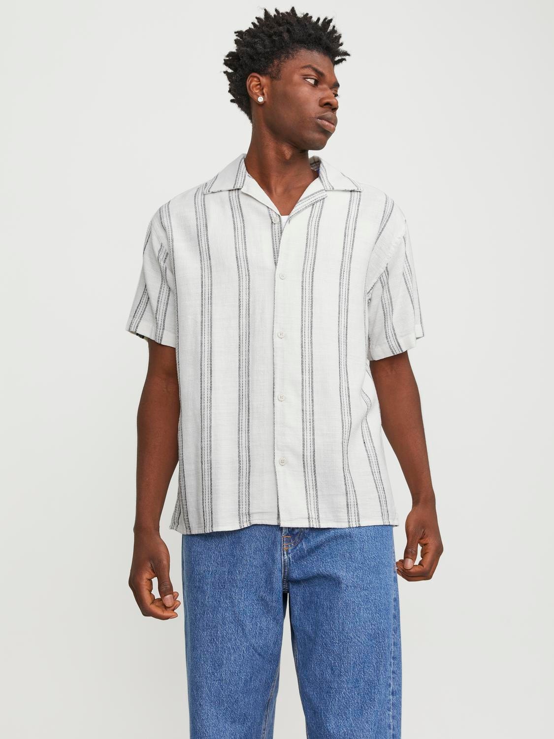 Jack & Jones Camicia casual Relaxed Fit -Cloud Dancer - 12233543