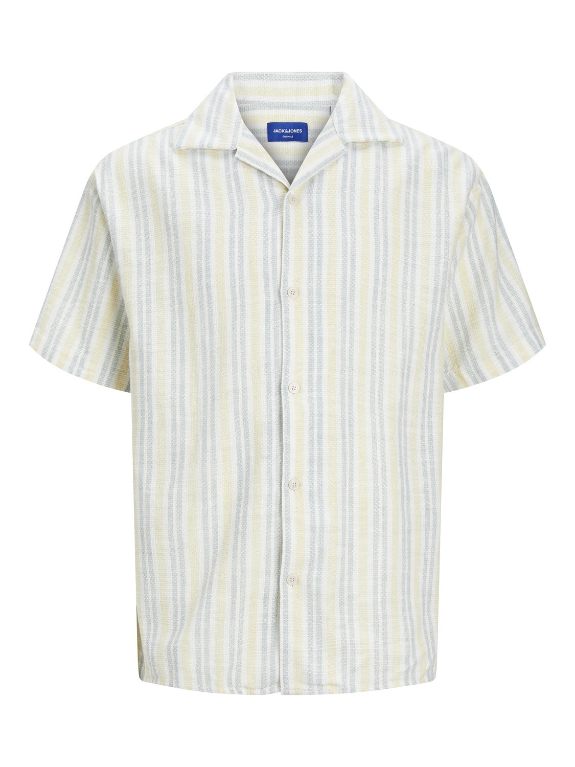 Jack & Jones Camisa Casual Relaxed Fit -Italian Straw - 12233543