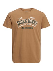 Jack & Jones Logó Környak Trikó -Otter - 12233594