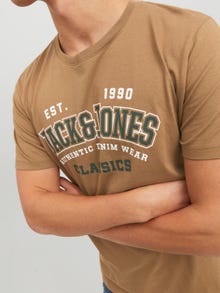 Jack & Jones Logo O-hals T-skjorte -Otter - 12233594