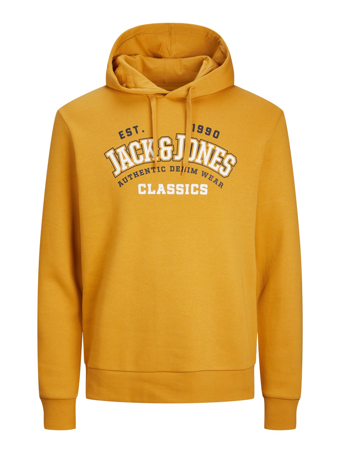 Jack & Jones Φούτερ με κουκούλα -Honey Gold - 12233597