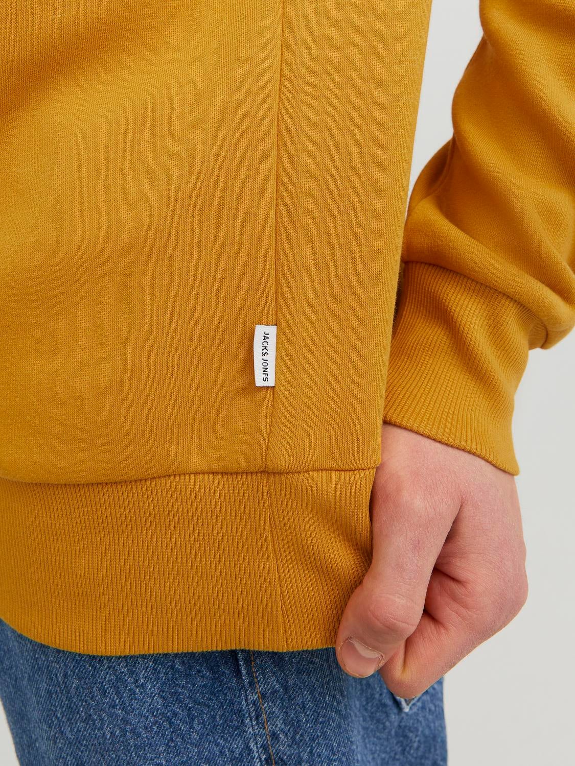 Jack and jones yellow on sale hoodie