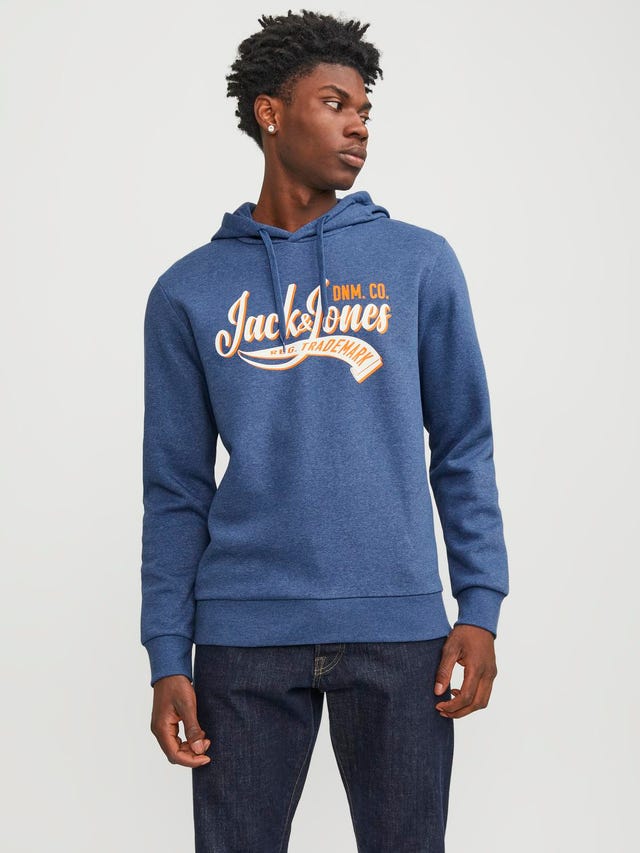 Jack & Jones Hoodie Logo - 12233597