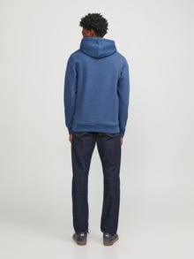 Jack & Jones Hoodie Logo -Ensign Blue - 12233597