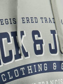 Jack & Jones Hoodie Logo -Desert Sage - 12233597