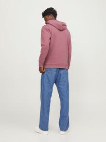 Jack & Jones Hoodie Logo -Mesa Rose - 12233597