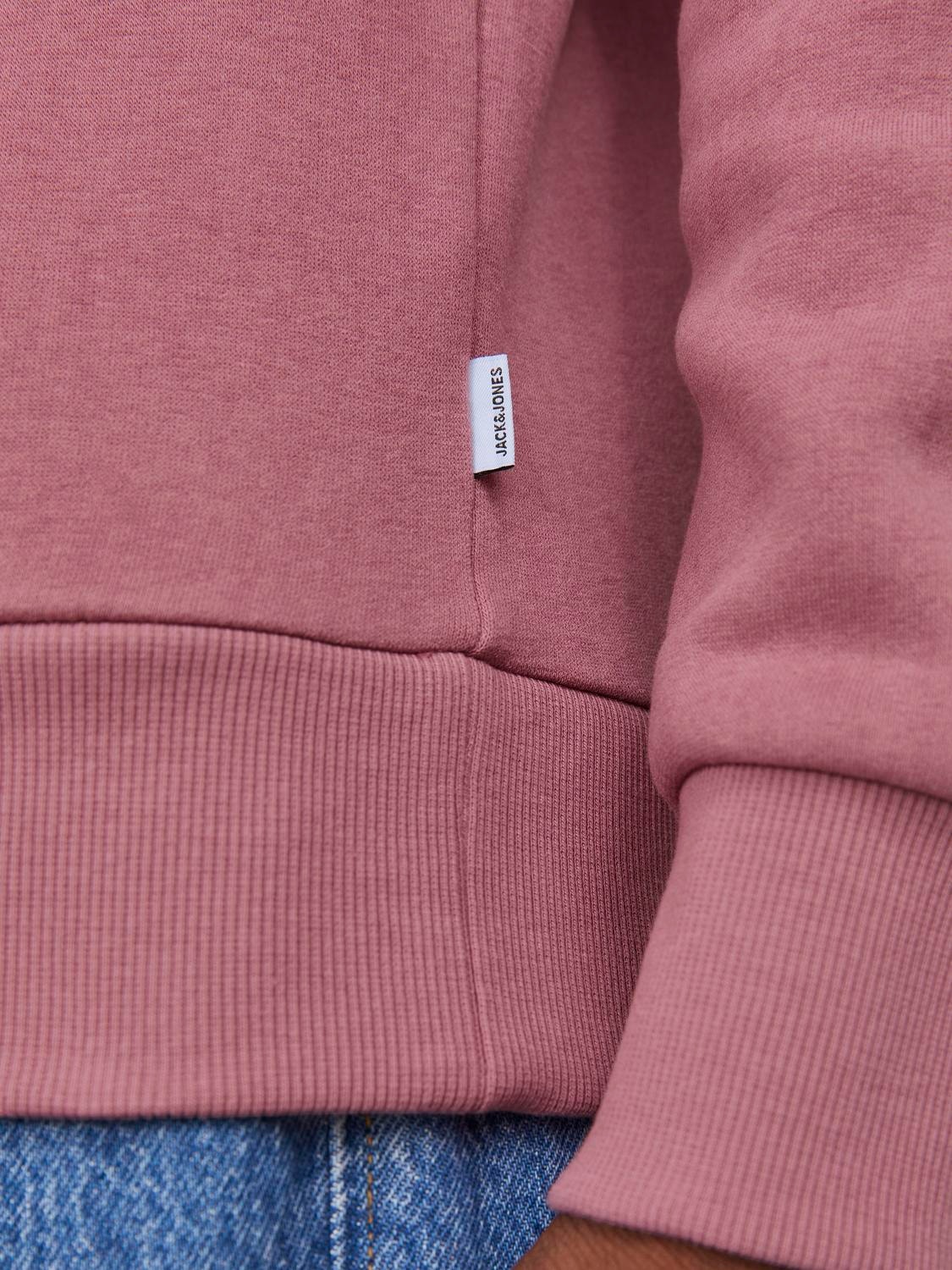 Jack & Jones Hoodie Logo -Mesa Rose - 12233597