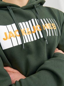 Jack & Jones Logo Hættetrøje -Mountain View - 12233599