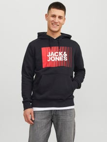 Jack & Jones Logo Huppari -Black - 12233599