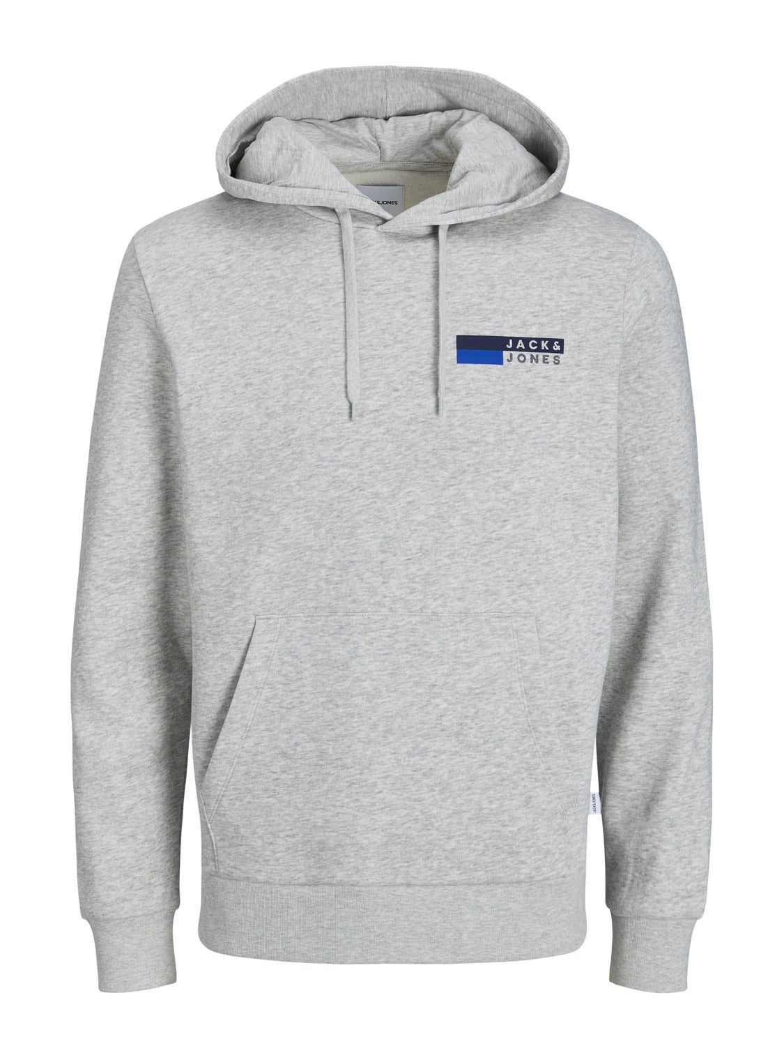 Jack and jones grey hoodie hot sale