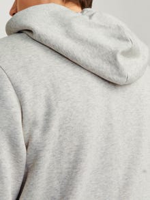 Jack & Jones Z logo Bluza z kapturem -White Melange - 12233599