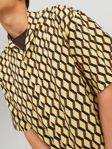 Jack & Jones Regular Fit Skjorte med print -French Vanilla - 12233627