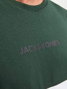 Jack & Jones Barevný blok Kruhový výstřih Tričko -Mountain View - 12233961
