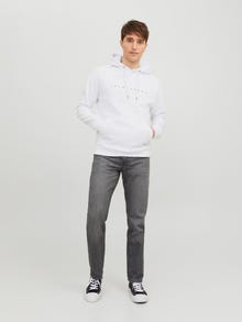 Jack & Jones Hoodie Logo -White - 12233972