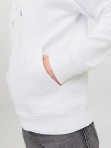 Jack & Jones Hoodie Logo -White - 12233972