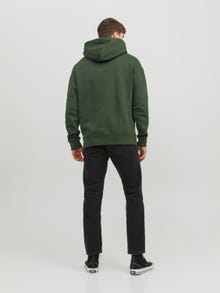 Jack & Jones Logo Hoodie -Mountain View - 12233972