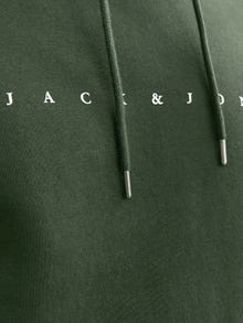 Jack & Jones Logo Hoodie -Mountain View - 12233972
