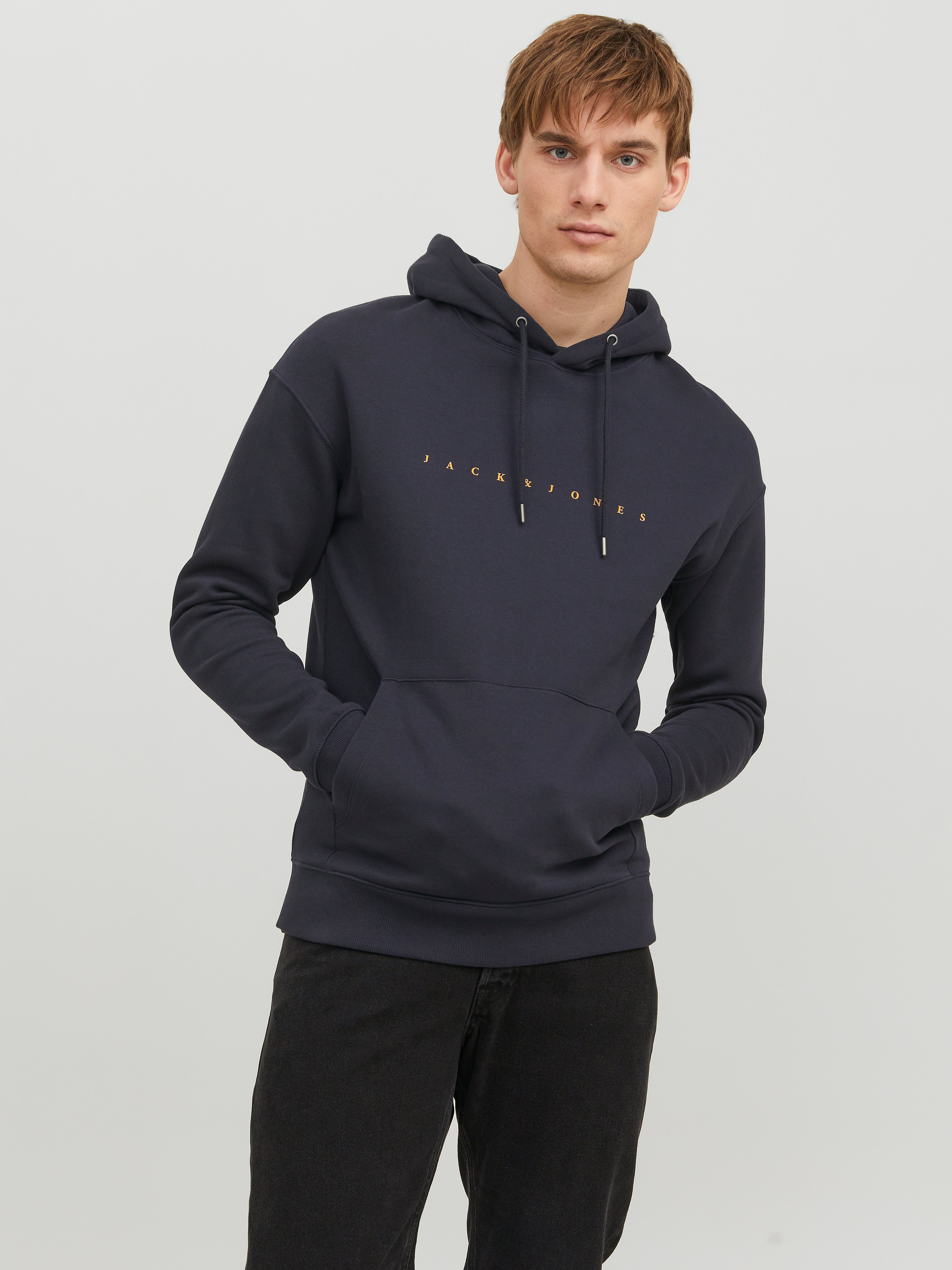Jack & Jones Jjebase Felpa Sweat Zip Hood Noos Da Uomo 12289209 Jack & Jones Jjebase Felpa Sweat Zip Hood Noos Da Uomo 12289209