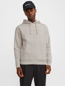 Jack & Jones Hoodie -Moonbeam - 12233972