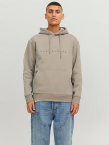 Jack & Jones Sweat à capuche Logo -Crockery - 12233972