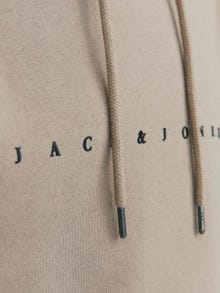 Jack & Jones Logotyp Huvtröje -Crockery - 12233972