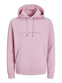 Jack & Jones Logo Hettegenser -Pink Nectar - 12233972