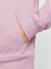 Jack & Jones Logotipas Megztinis su gobtuvu -Pink Nectar - 12233972